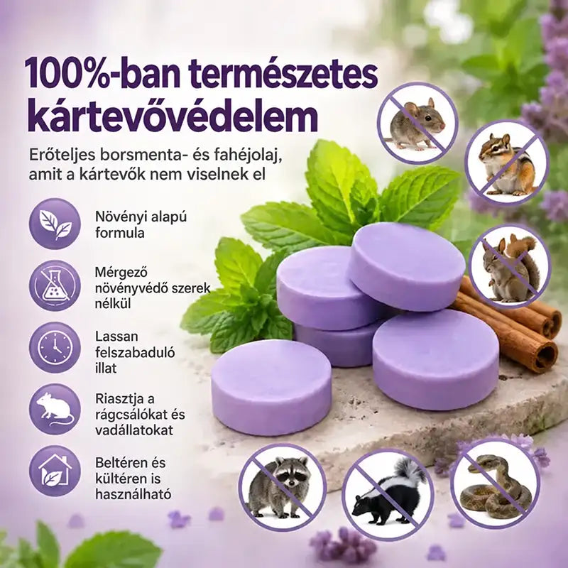 Natural Scented Pest Repellent Pucks – Multi-Pest Protection for Home, Garage & Outdoors