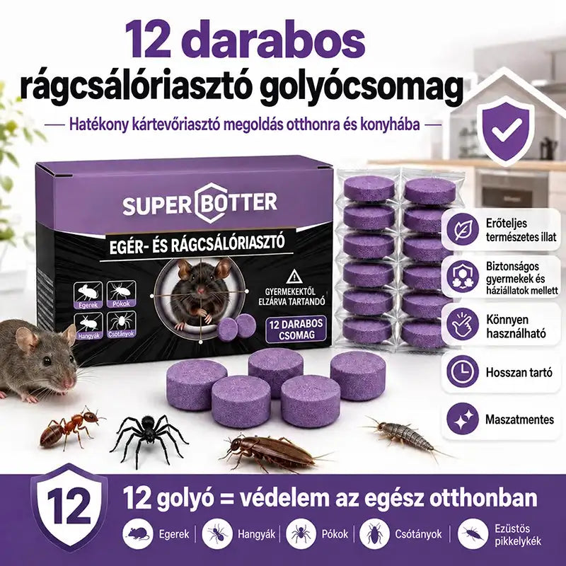 Natural Scented Pest Repellent Pucks – Multi-Pest Protection for Home, Garage & Outdoors