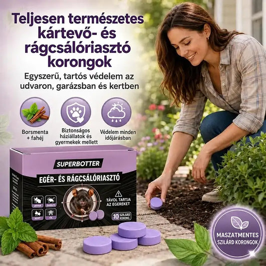 Natural Scented Pest Repellent Pucks – Multi-Pest Protection for Home, Garage & Outdoors