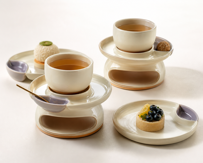 Norviliay Lantern Lift Tea Set