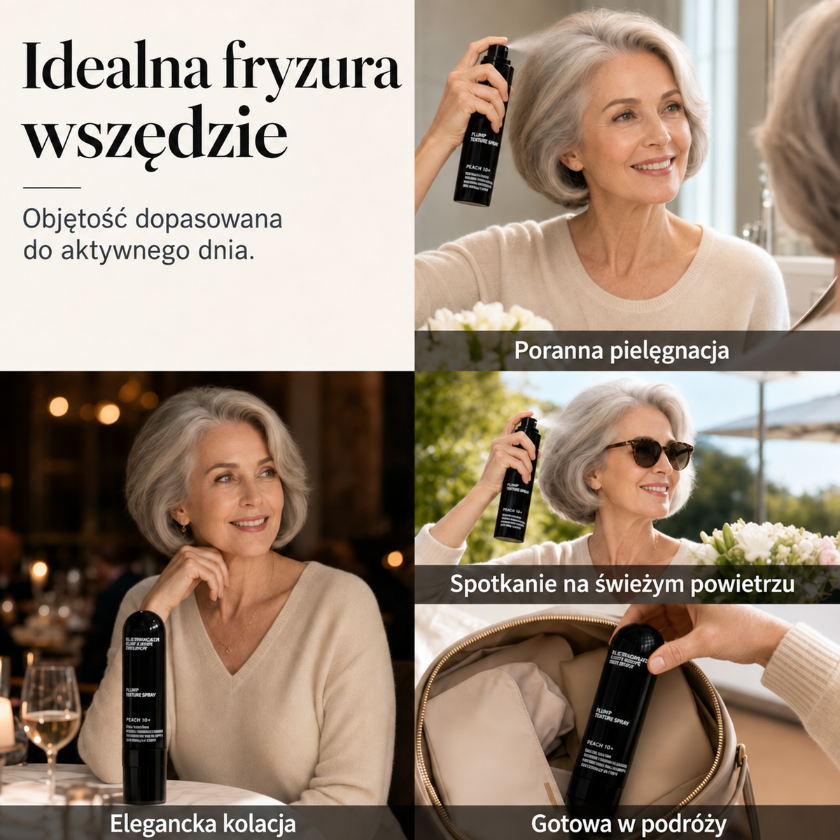 |🔥UTOLSÓ NAP! 70% kedvezmény - 💧Dúsító formázó spray őszibarack illattal