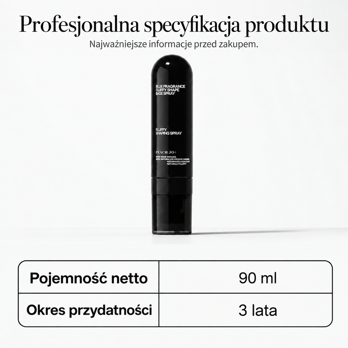 |🔥UTOLSÓ NAP! 70% kedvezmény - 💧Dúsító formázó spray őszibarack illattal